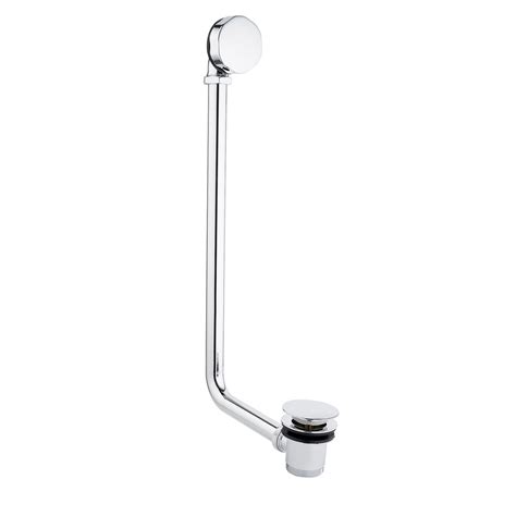 Push Down Freestanding Bath Waste With Overflow Swadling