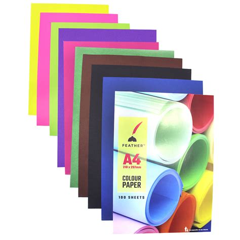 A4 Colour Paper Pack Of 100 Sheets Online Delivery In Sri Lanka