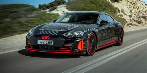 2022 Audi Rs E Tron Gt Charges After The Taycan