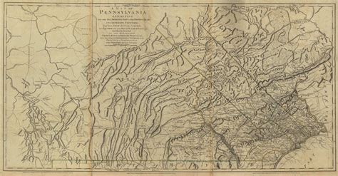 1770 To 1774 Pennsylvania Maps