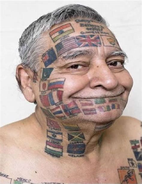 You can download and print it from your computer for free!! Bizarre Forehead Tattoos