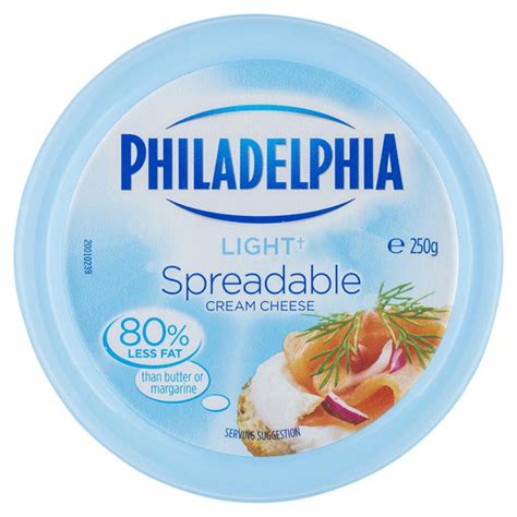Philadelphia Cream Cheese Light Spreadable 250g Harris Farm Markets