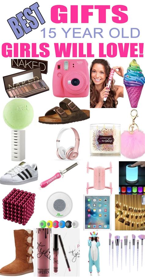 60 best gift ideas for teen boys that we promise they won't roll their eyes at. Best Gifts for 15 Year Old Girls | Teenage girl gifts ...
