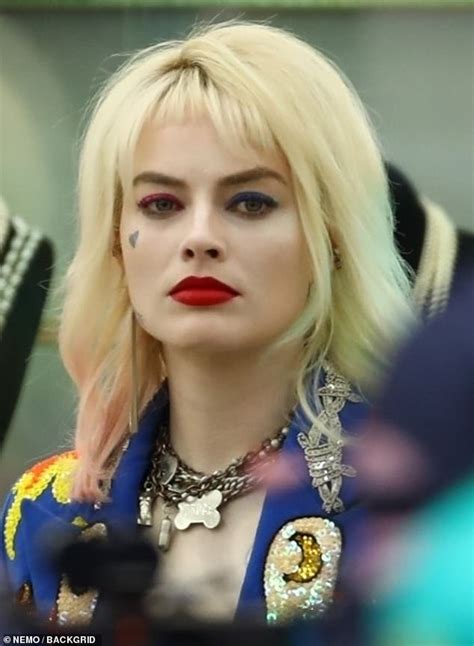 Margot Robbie Looks Distraught As She Films Emotional Birds Of Prey