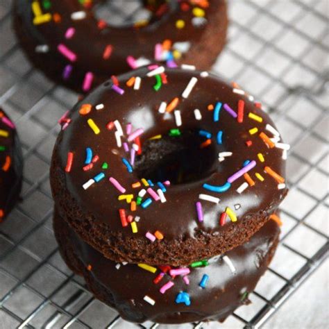 Baked Double Chocolate Donuts So Easy And So Delicious Perfect For