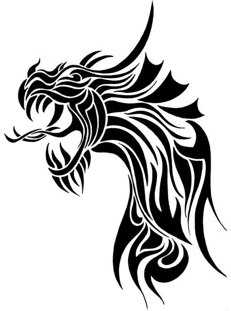 Gombal Tattoo Designs Tribal Dragon Tattoos Designs Tribal Dragon