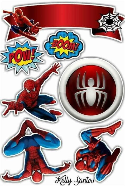 Spiderman Movie Free Printable Cake Toppers Oh My Fiesta For Geeks
