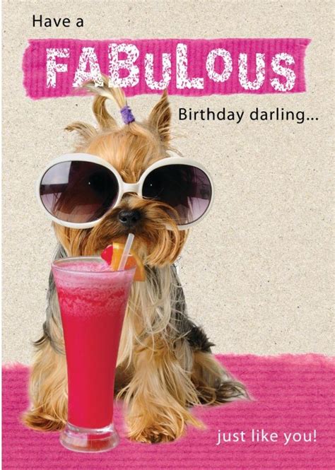 🐩have A Fabulous Birthday Darling🍾 🥂 Fabulous