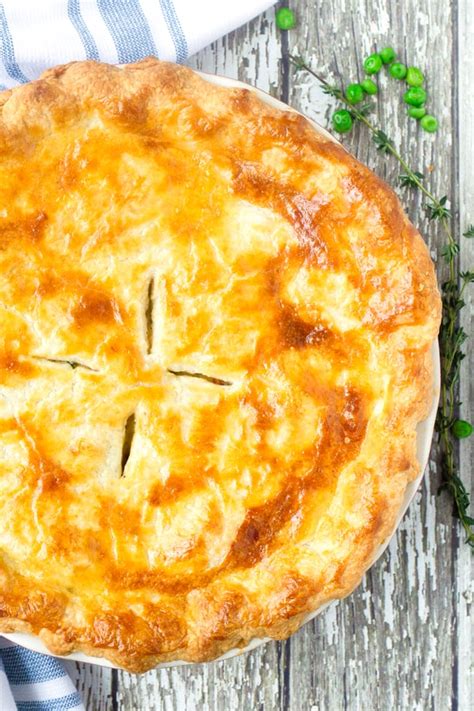 Pir crust recipes often call for a tablespoon of vinegar or vodka as a secret ingredient for creating even flakier dough. The Best Homemade Chicken Pot Pie - Cooking For My Soul