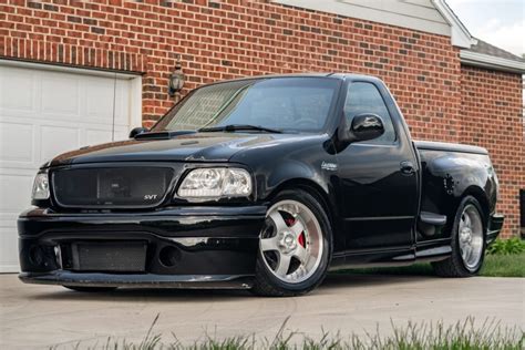 For Sale 2002 Ford F 150 Svt Lightning Black Modified Supercharged