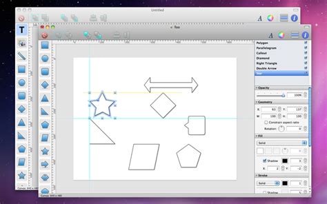 After installation, you are is a good alternative to sketch if you really need a free app. Create Simple Diagrams With Shapes for Mac - Gigaom