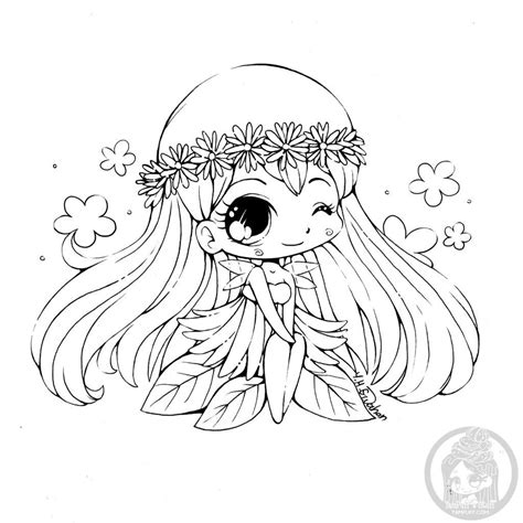 Adorable Chibi Kawaii Coloring Pages