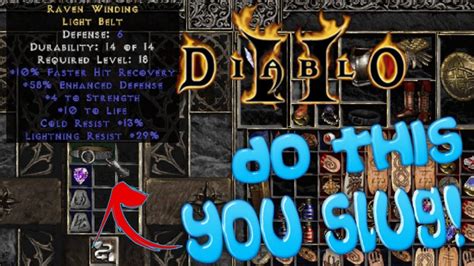 How To Upgrade Rare Armor In Diablo 2
