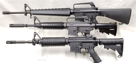 In This Photo Are All Three Of The Rifles That Are In Colts Ar 15