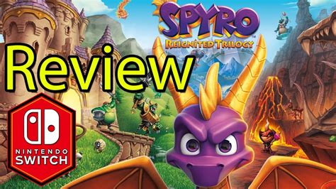 Spyro Reignited Trilogy Nintendo Switch Gameplay Review Performance