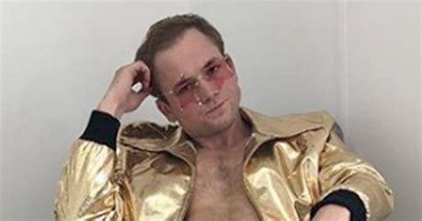 Taron Egerton Bulge Snap Prompts Elton John Sex Life Overshare Daily Star
