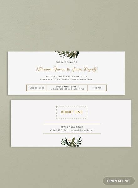 Whether you're setting off for a destination wedding, or you just love to travel together, this free wedding template in the shape of a ticket is super personal. Wedding Invitation Ticket | 티켓
