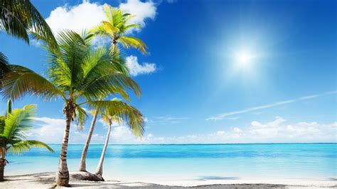 Tropical Beach Paradise Wallpapers Wallpaper Cave