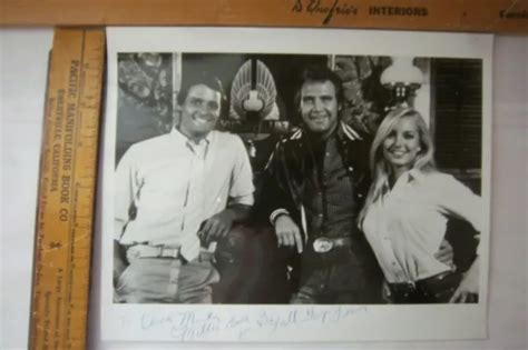The Fall Guy Lee Majors Heather Thomas Written Message Photograph 8x10