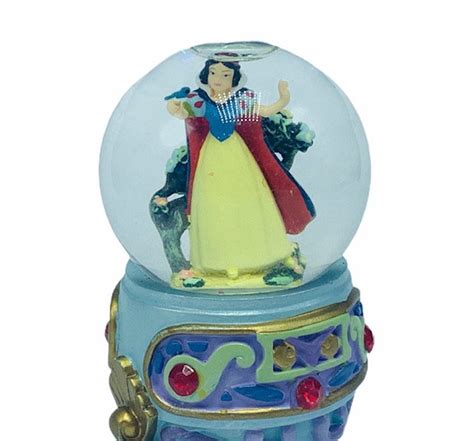 Walt Disney Snowglobe Vintage Miniature Snowdome Water Ball Etsy