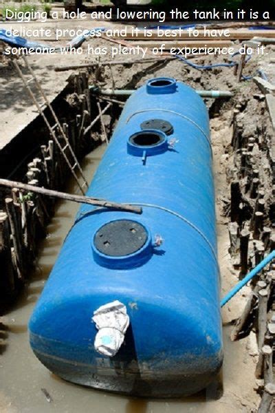 We recommend pumping your septic tank if it has been more than 3 weeks between pumping and installation. Installing a new septic tank is not something you can do by yourself. A septic tank has to be ...