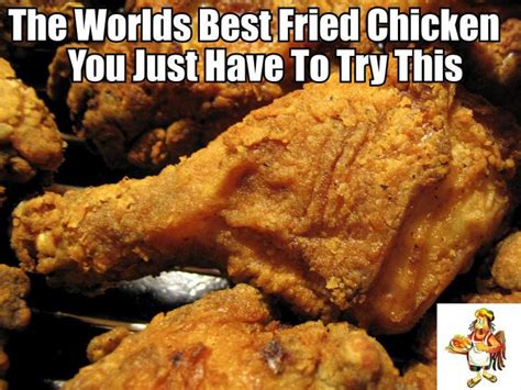 It has to be crispy. Chickens On The Menu | hubpages