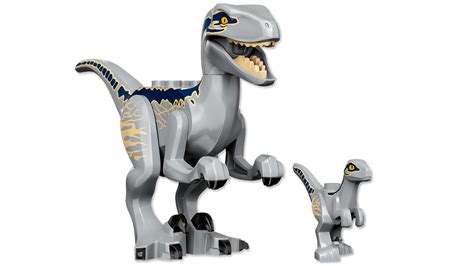 Lego Jurassic World Blue And Beta Velociraptor Capture