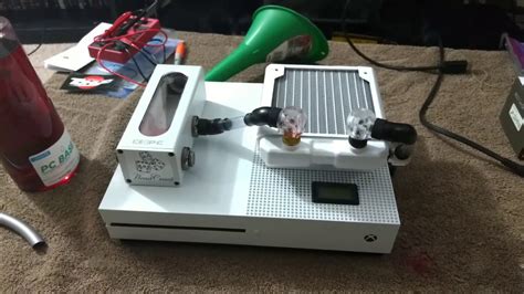 Xbox One S Water Cooled Build 4 It Leaked Youtube