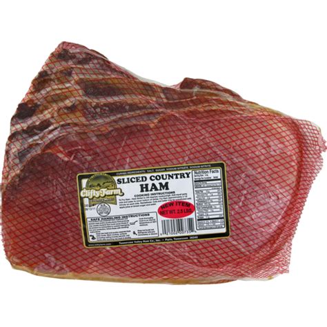 clifty farm sliced country ham ct from kroger instacart