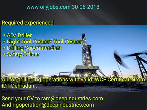 Drilling Multiple Jobs Oiljobia