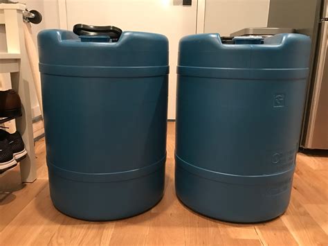 15 Gallon Water Storage Containers X2