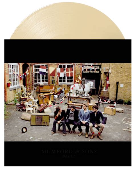 Mumford And Sons Babel Lp Vinyl Record Cream Coloured Vinyl By Island