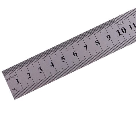 6812 Stainless Steel Englishmetric Ruler For Students Carpenter