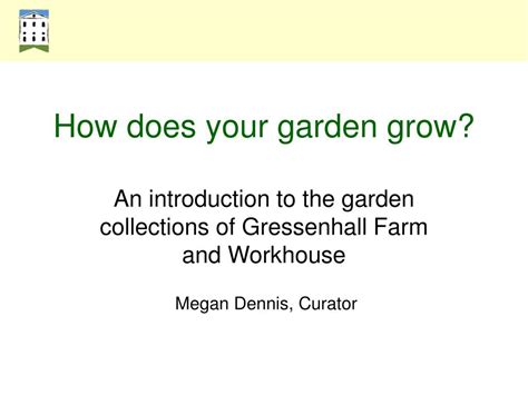 Ppt How Does Your Garden Grow Powerpoint Presentation Free Download