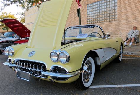Photo Of The Week 1958 Panama Yellow Chevrolet Corvette Convertible