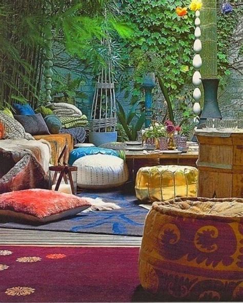 10 Charming Bohemian Patio Design Ideas