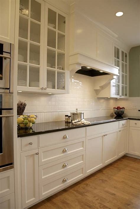 Recessed backsplash shelves design ideas. The classic beauty of subway tile backsplash in the kitchen