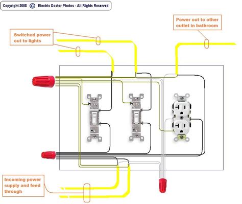 Diagram For Wiring A Light Switch And Outlet Search Best 4k Wallpapers