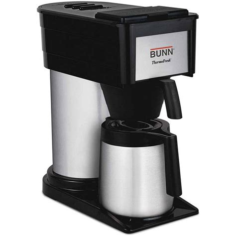 Because it stores hot water in a stainless steel commercial grade tank, you can instantly brew up a cup on demand. Bunn Commercial Coffee Maker Instructions | AdinaPorter