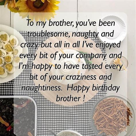 Happy Birthday Wishes For A Brother Quotes