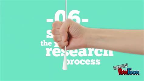 The Six Steps In Conducting Research Large Youtube