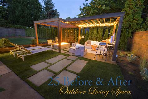Before After Outdoor Living Spaces Paradise Restored