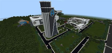 Download Avengers Tower Map In Minecraft Pocket Edition