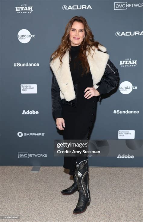 Brooke Shields Attends The 2023 Sundance Film Festival Pretty Baby