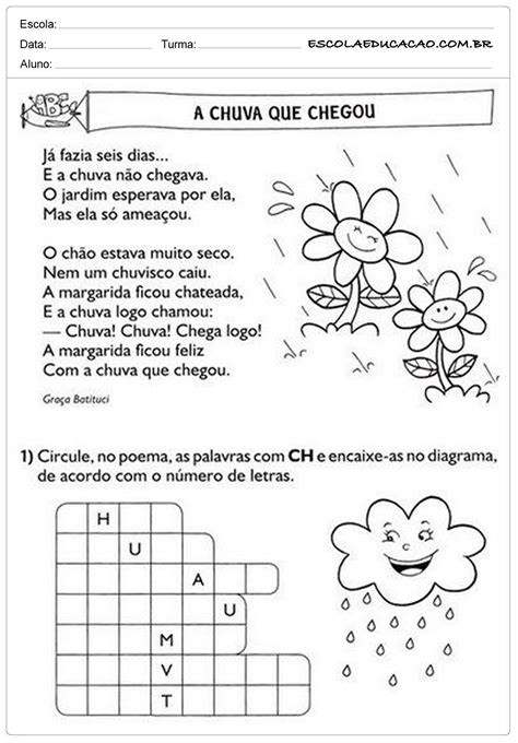 Palavras Que Rima Com Chuva