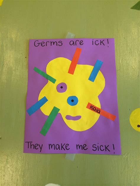 We Made Our Own Germs The Kids Loved Getting To Be Creative And Make