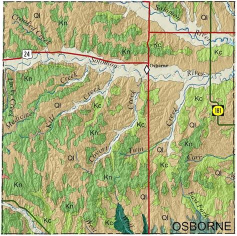 Kgs Geologic Map Osborne