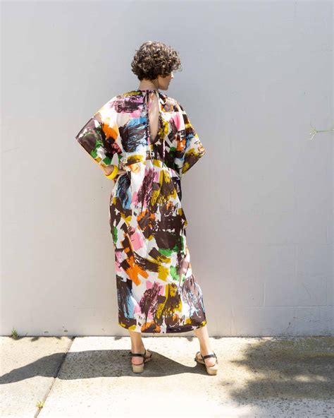 Diy Summer Caftan Review Of The Parasol Dress Pattern — Sew Diy