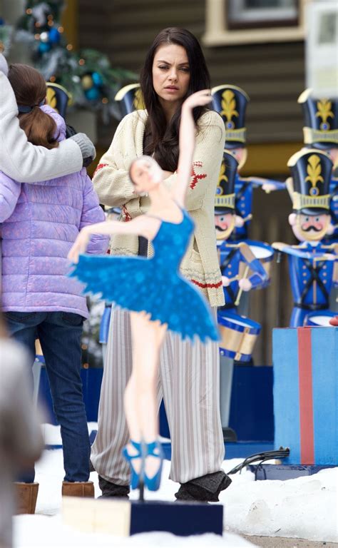 Where to go for christmas in atlanta ga? MILA KUNIS on the Set of Bad Moms Christmas in Atlanta 05 ...
