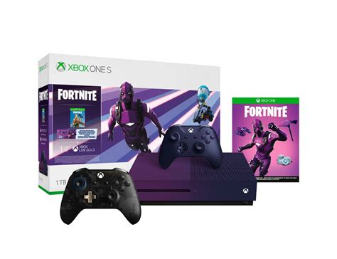 Microsoft Xbox One S 1tb Fortnite Gradient Purple Special Edition